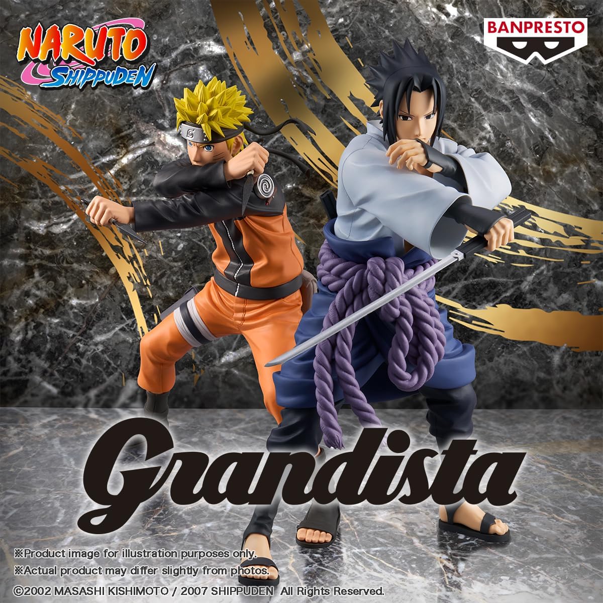 Naruto Uzumaki-Statue Mit Kunais 22 cm