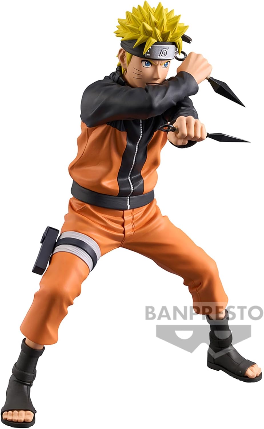 Naruto Uzumaki-Statue Mit Kunais 22 cm