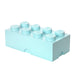 LEGO - Scatola stoccaggio, Azzuro (Aqua/Mint),