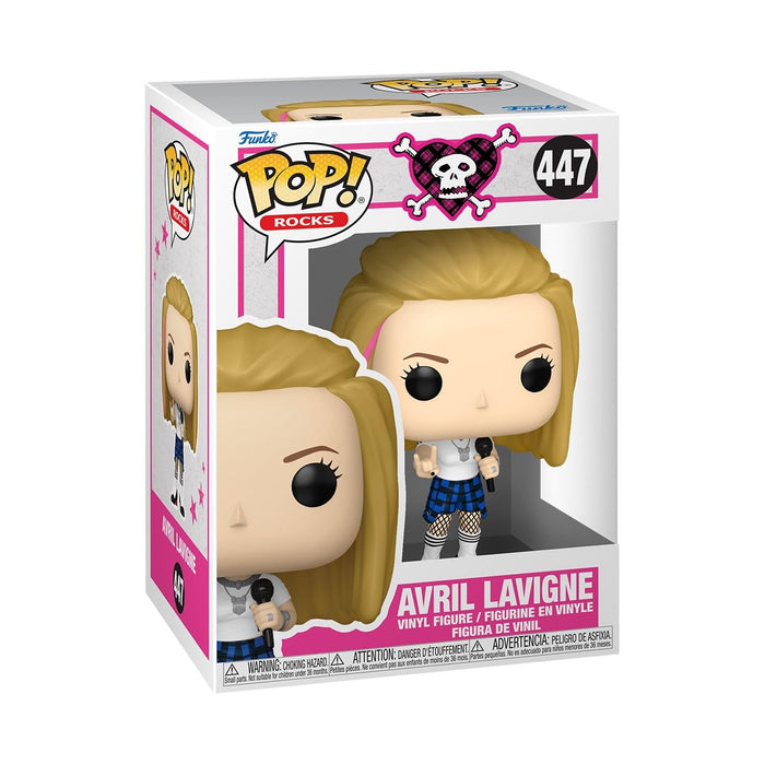 Funko Avril Lavigne Avril Lavigne Rocks! Vinyl Figur 447 Unisex Pop! Multicolor PVC