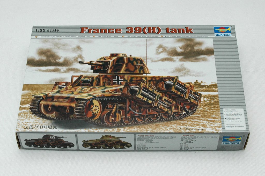 Trumpeter 00352 modelbouwset PzKpfw 39(H)