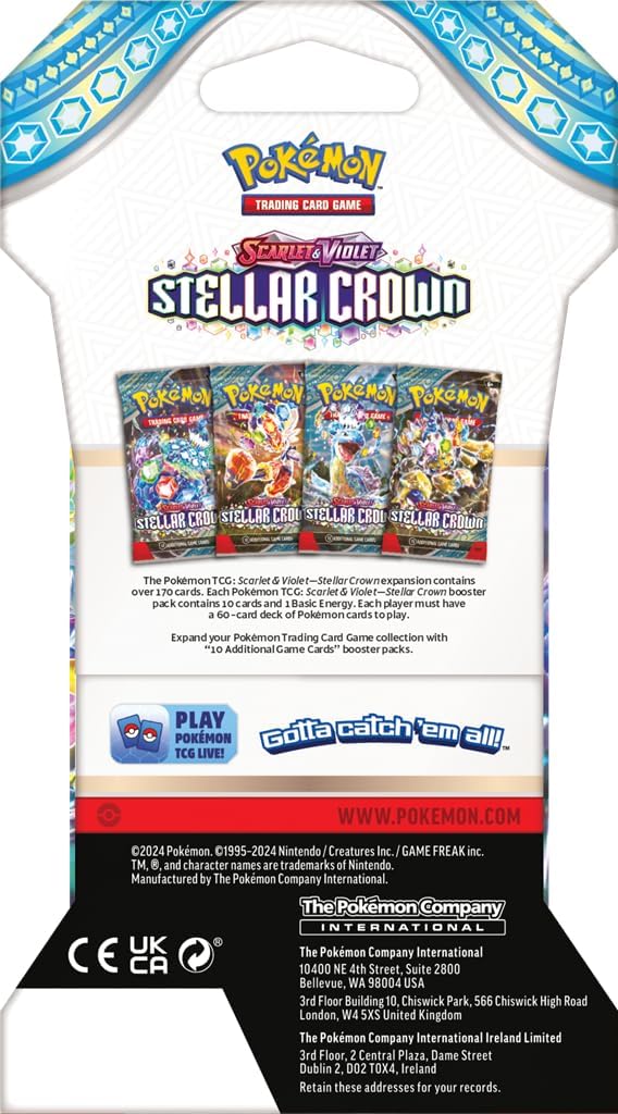 POK TCG SV07 Stellar Crown Sleeved BO