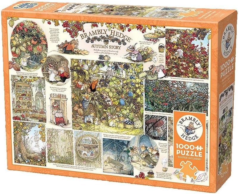 Cobble Hill- Historia de otoño Brambly Hedge Autumn Story - Póster de Muestra Incluido, Multicolor (40017