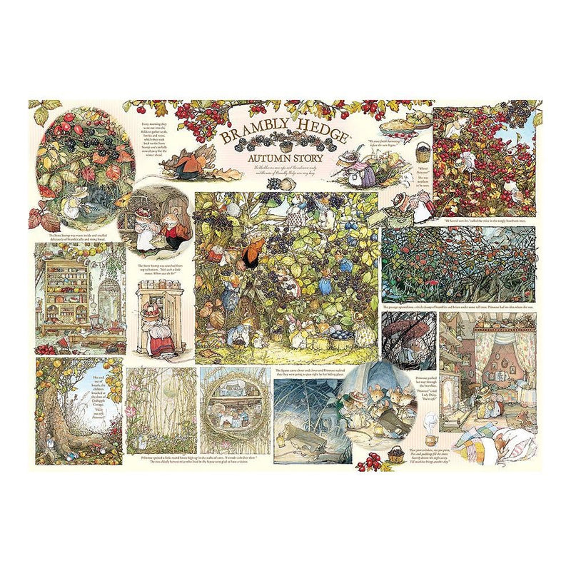 Cobble Hill- Historia de otoño Brambly Hedge Autumn Story - Póster de Muestra Incluido, Multicolor (40017