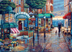 Cobble Hill 1000 Piece Puzzle Rainy Day Stroll-Sample Poster Included