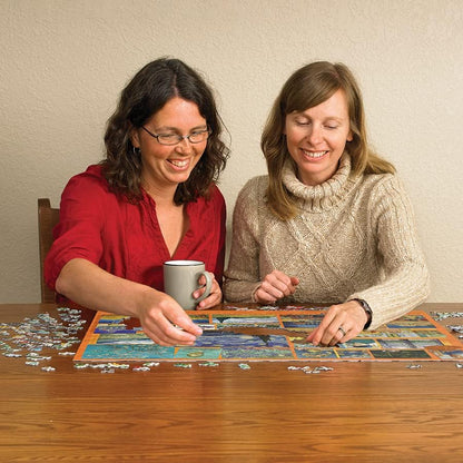 Cobble Hill 1000 Piece Puzzle Van Gogh-Sample Poster Included