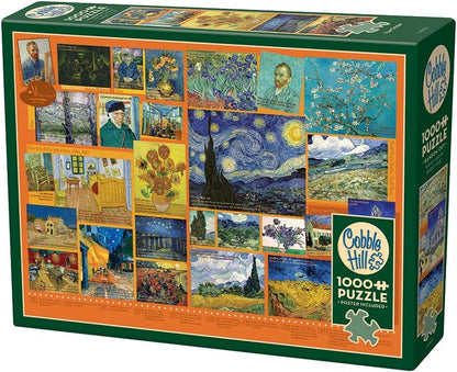 Cobble Hill 1000 Piece Puzzle Van Gogh-Sample Poster Included