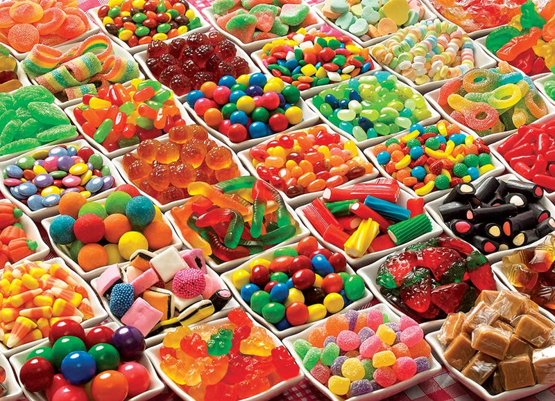 Cobble Hill 1000 Piece Puzzle Sugar Overload-Sample Poster Included
