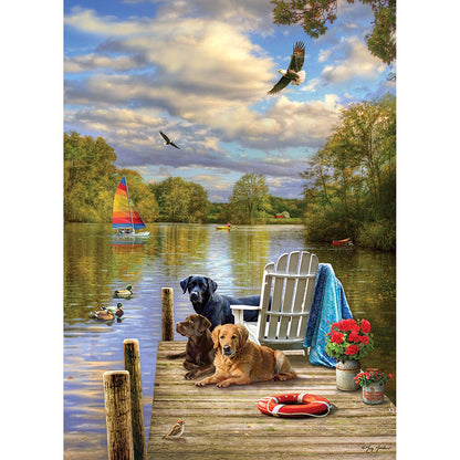 Cobble Hill / Outset Media Jigsaw Puzzle 1000 Pieces - Dog Day Afternoon