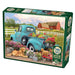 Cobble Hill 1000 Piece Puzzle Flower Truck-Sample Poster Included