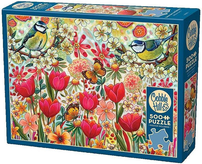 Cobble Hill Puzzle Company Ltd. 500 Piece Puzzle Shooting The Breeze-Sample Poster Included