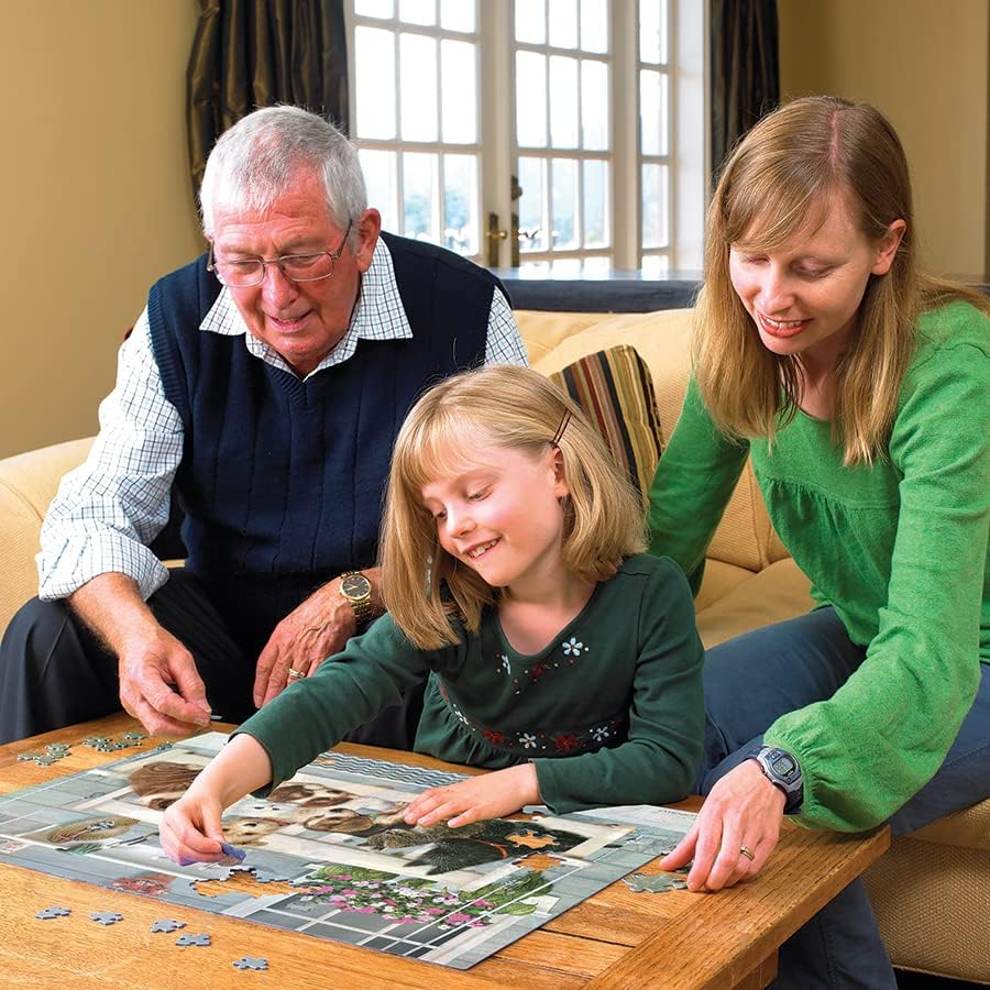 Cobble Hill 350 Piece Puzzle Porch Pals-Sample Poster Included