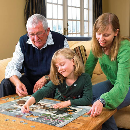 Cobble Hill 350 Piece Puzzle Porch Pals-Sample Poster Included