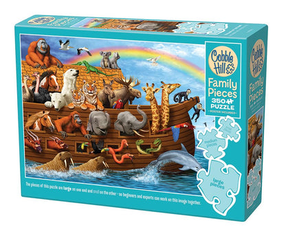 Cobble Hill 350 Piece Jigsaw Puzzle Voyage of The Ark-Sample Poster Included