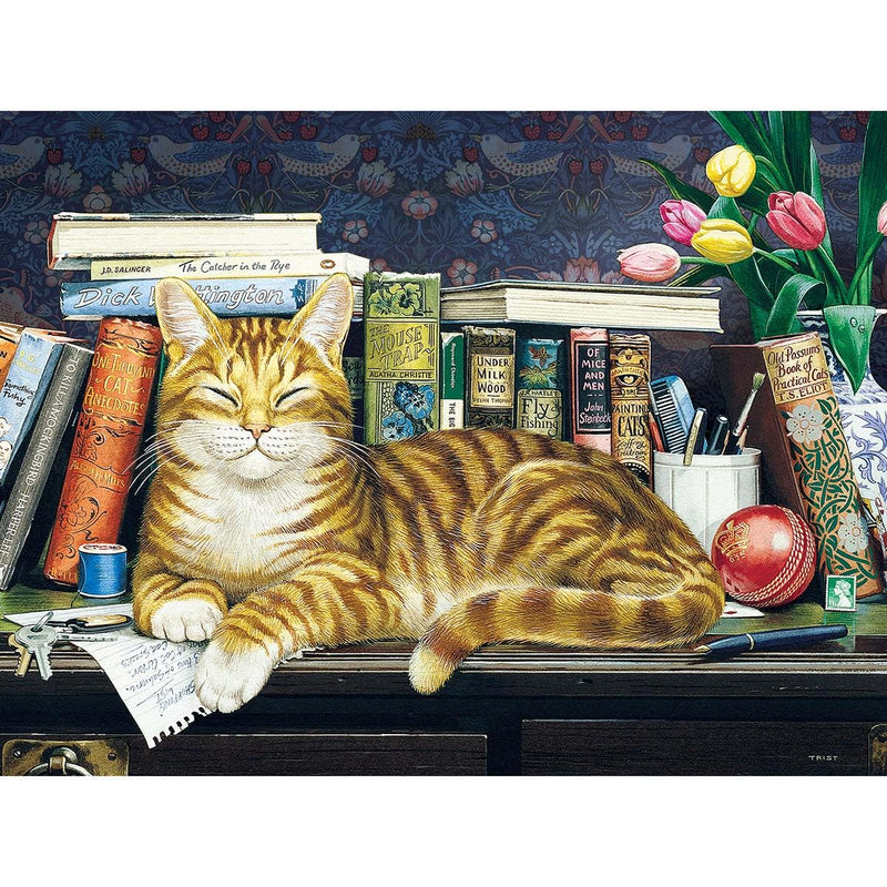Cobble Hill 275 Piece Easy-Handling Puzzle Marmaduke-Sample Poster Included