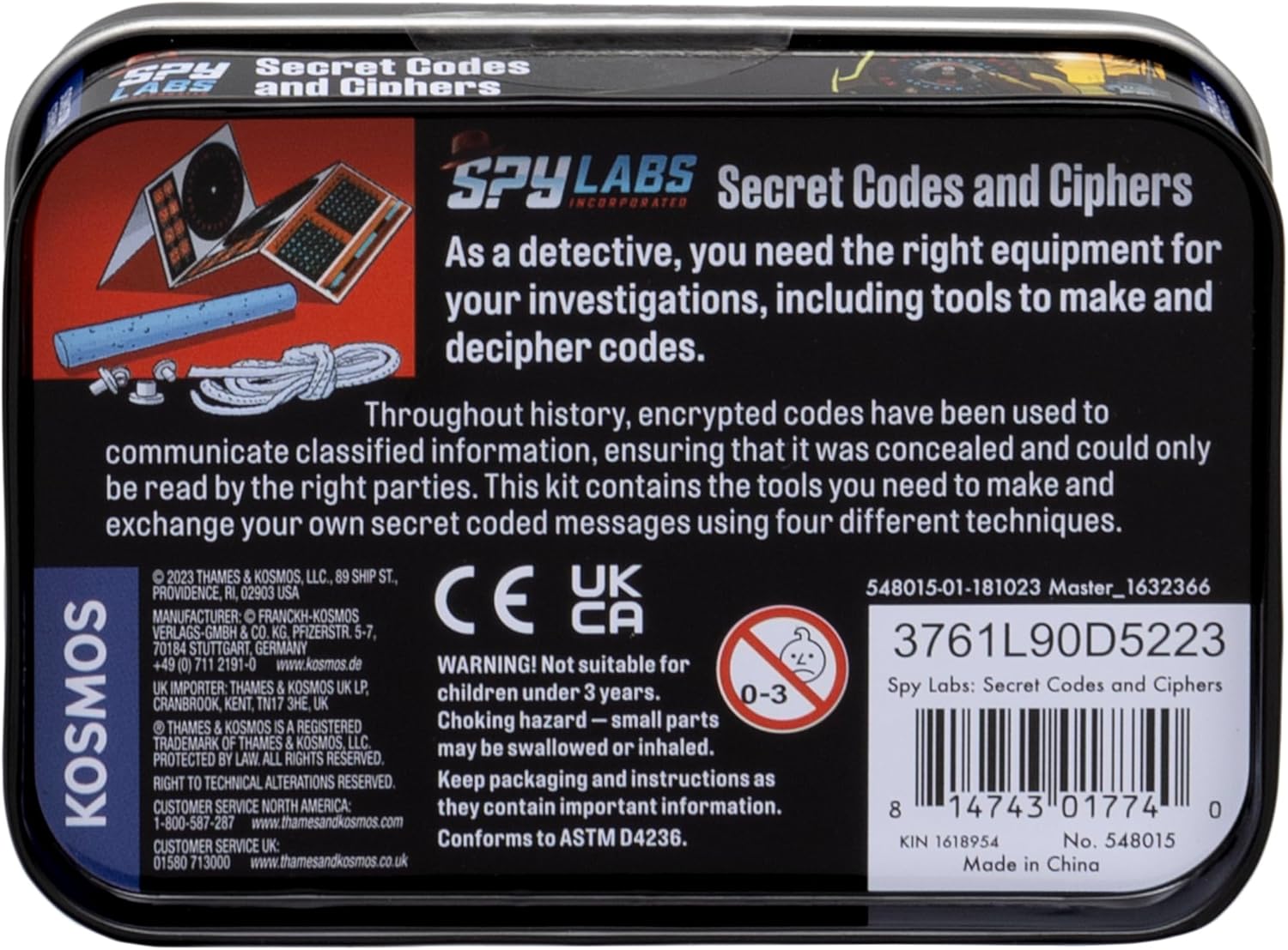 Spy Labs Secret Codes & Ciphers