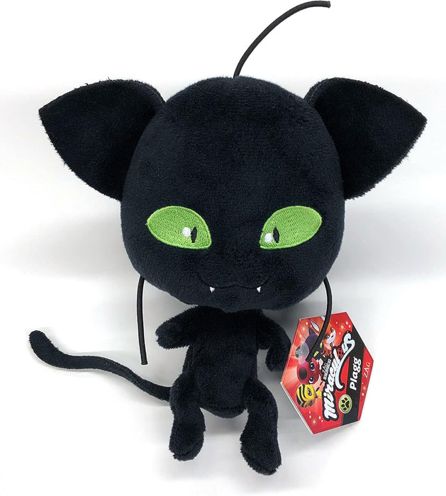 Miraculous Kwami Plagg Plush Toy From Tales Of Ladybug And Cat Noir | 15cm Plagg Soft Toy | Super Soft And Cuddly Toys Bring Their Favourite TV Show To Life | Bandai