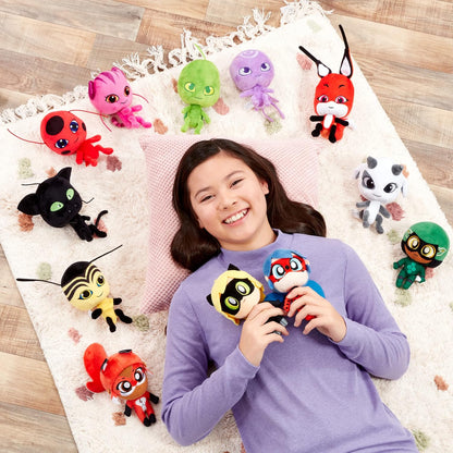 Miraculous Kwami Trixx Plush Toy From Tales Of Ladybug And Cat Noir | 15cm Trixx Soft Toy | Super Soft And Cuddly Toys Bring Their Favourite TV Show To Life | Bandai