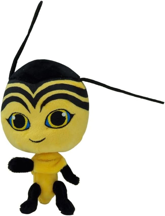 Miraculous Kwami Pollen Plush Toy From Tales Of Ladybug And Cat Noir | 15cm Pollen Soft Toy | Super Soft And Cuddly Toys Bring Their Favourite TV Show To Life | Bandai