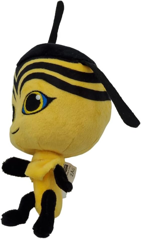 Miraculous Kwami Pollen Plush Toy From Tales Of Ladybug And Cat Noir | 15cm Pollen Soft Toy | Super Soft And Cuddly Toys Bring Their Favourite TV Show To Life | Bandai