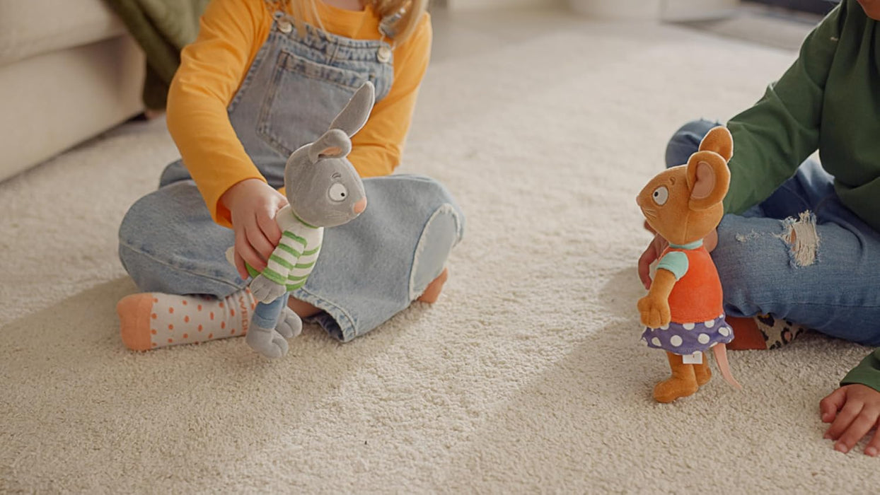 Pip and Posy 23cm Plush Jamila Character Teddy Bear Toy - Soft Plushie for Girls & Boys - Adorable Soft Plush for Cuddles and Playtime