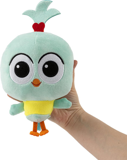 BANDAI Milo Bird Teddy Bear Plush Toys - 20cm Lark Cuddly Toy from the Milo Animated Series | Huggable Boys and Girls Toys with Soft Touch Material | Adorable Cartoon Stuffed Animals Toys for Kids