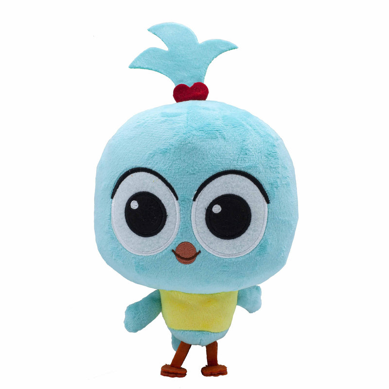 BANDAI Milo Bird Teddy Bear Plush Toys - 20cm Lark Cuddly Toy from the Milo Animated Series | Huggable Boys and Girls Toys with Soft Touch Material | Adorable Cartoon Stuffed Animals Toys for Kids