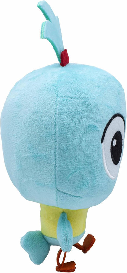 BANDAI Milo Bird Teddy Bear Plush Toys - 20cm Lark Cuddly Toy from the Milo Animated Series | Huggable Boys and Girls Toys with Soft Touch Material | Adorable Cartoon Stuffed Animals Toys for Kids