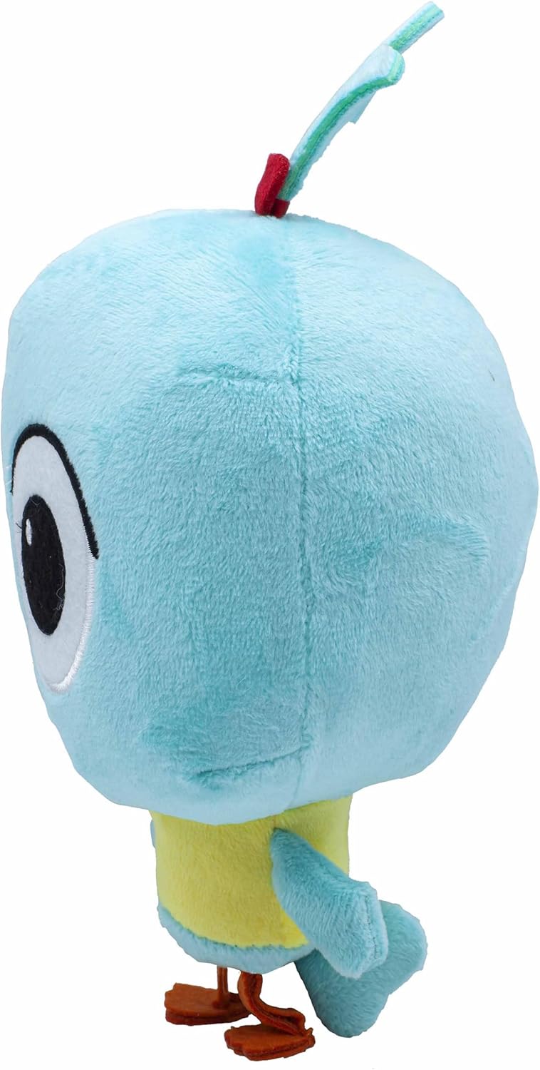 BANDAI Milo Bird Teddy Bear Plush Toys - 20cm Lark Cuddly Toy from the Milo Animated Series | Huggable Boys and Girls Toys with Soft Touch Material | Adorable Cartoon Stuffed Animals Toys for Kids