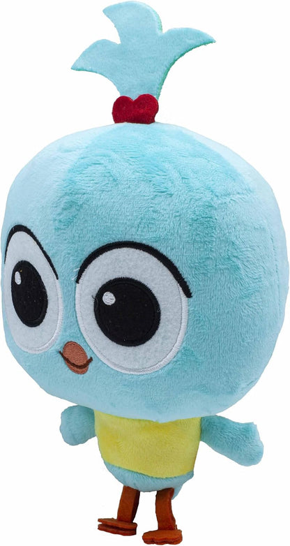 BANDAI Milo Bird Teddy Bear Plush Toys - 20cm Lark Cuddly Toy from the Milo Animated Series | Huggable Boys and Girls Toys with Soft Touch Material | Adorable Cartoon Stuffed Animals Toys for Kids