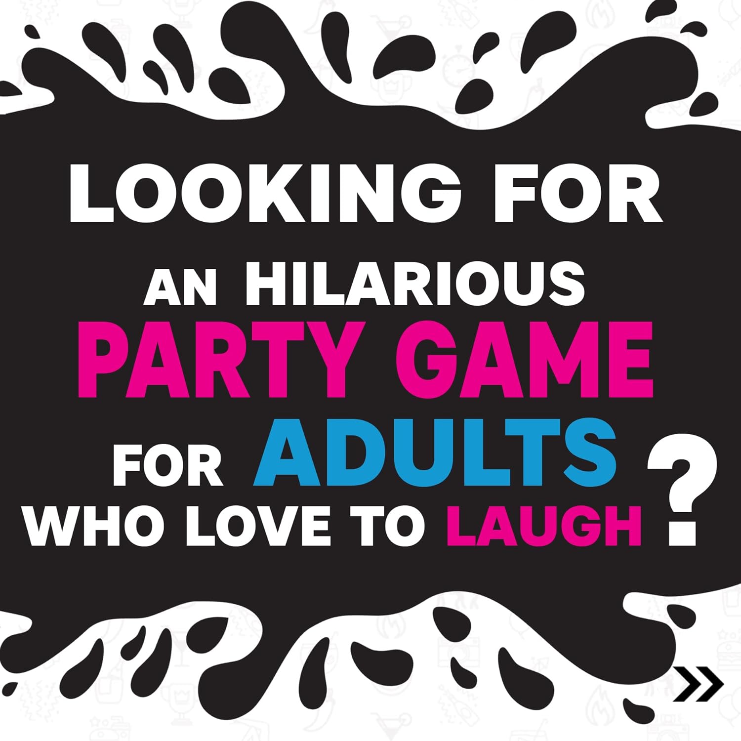 GIVE ME 3 - Fast Paced and Hilarious Adult Party Games | 2+ players | 10 Second Rule Games for Adults | Card Game for Adults