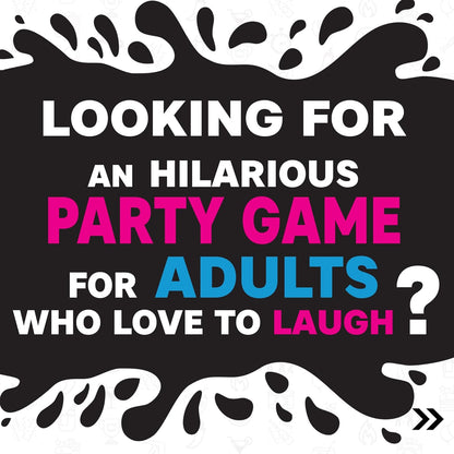 GIVE ME 3 - Fast Paced and Hilarious Adult Party Games | 2+ players | 10 Second Rule Games for Adults | Card Game for Adults