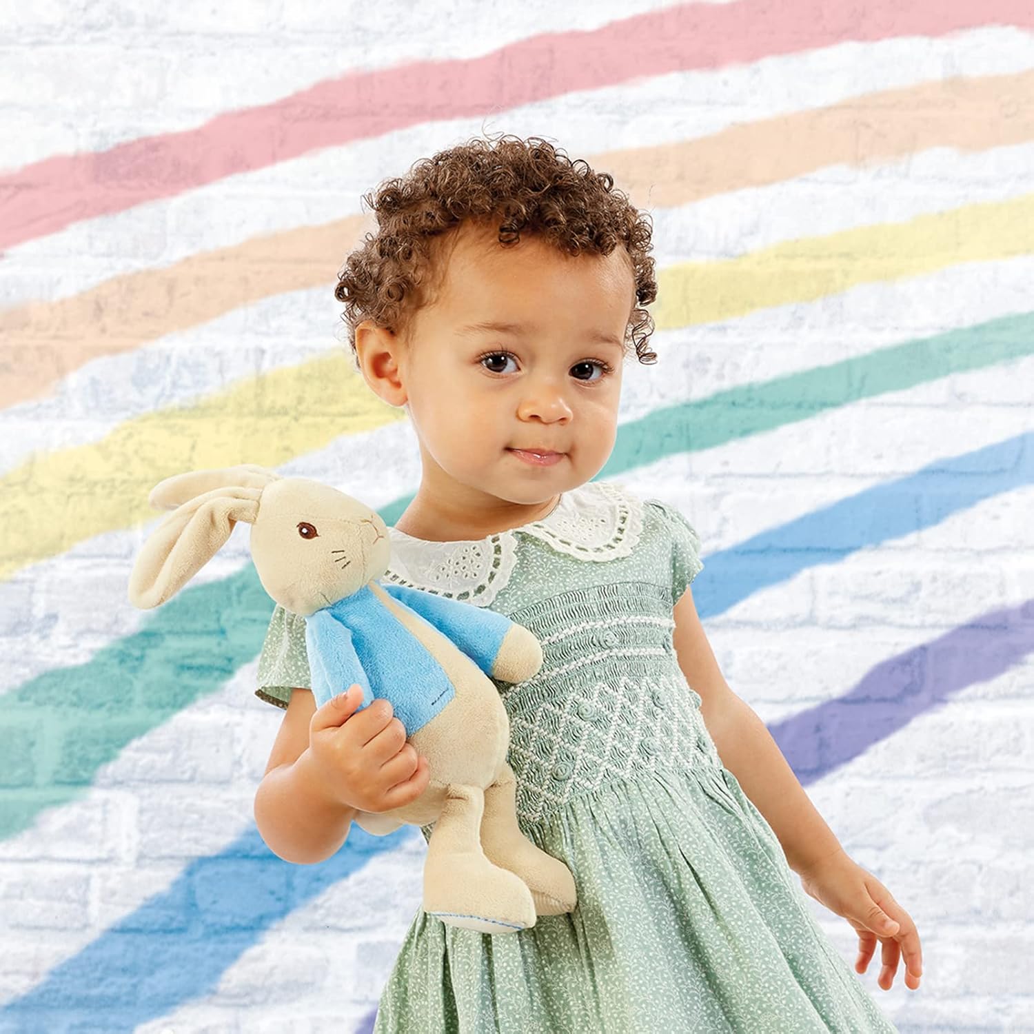 Beatrix Potter My First Peter Rabbit PO1227, Beige and Blue