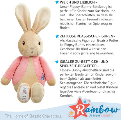 Rainbow Designs Peter Rabbit My First Flopsy Bunny