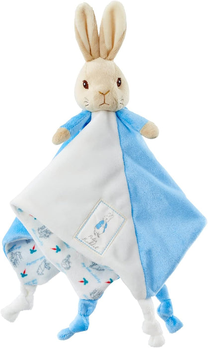 Official Peter Rabbit Comfort Blanket - Beatrix Potter Soft Toy for Babies and Toddlers