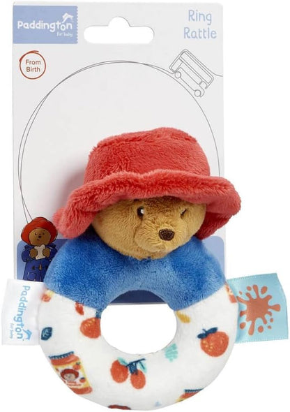 Rainbow Designs PA1356 Bear Paddington Baby Rattle