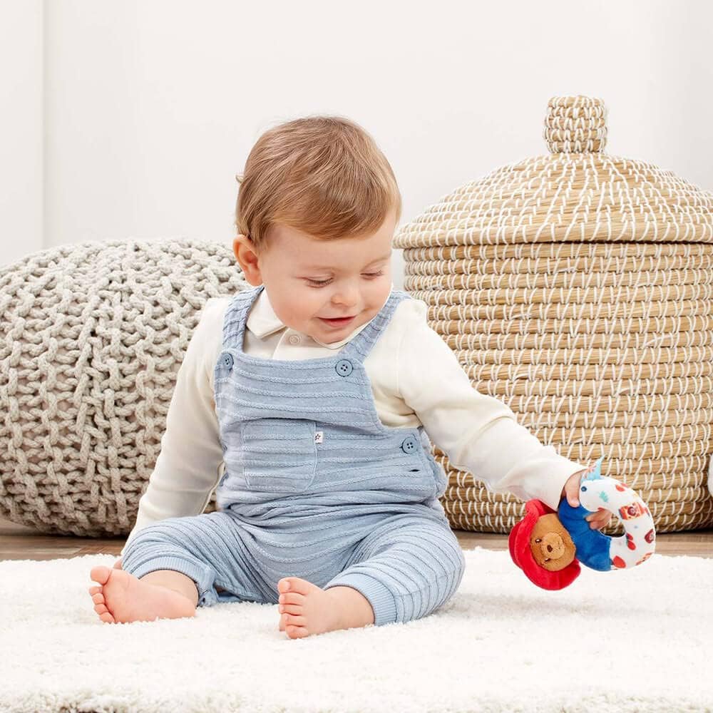 Rainbow Designs PA1356 Bear Paddington Baby Rattle