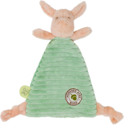 Rainbow Designs Eeyore Hundred Acre Woods Comforter Blanket - Baby Cuddly Toys - Comfort Blanket - Newborn Baby Gift for Boys and Girls - Baby Comforter Toys CLASSIC PIGLET COMFORT BLANKET
