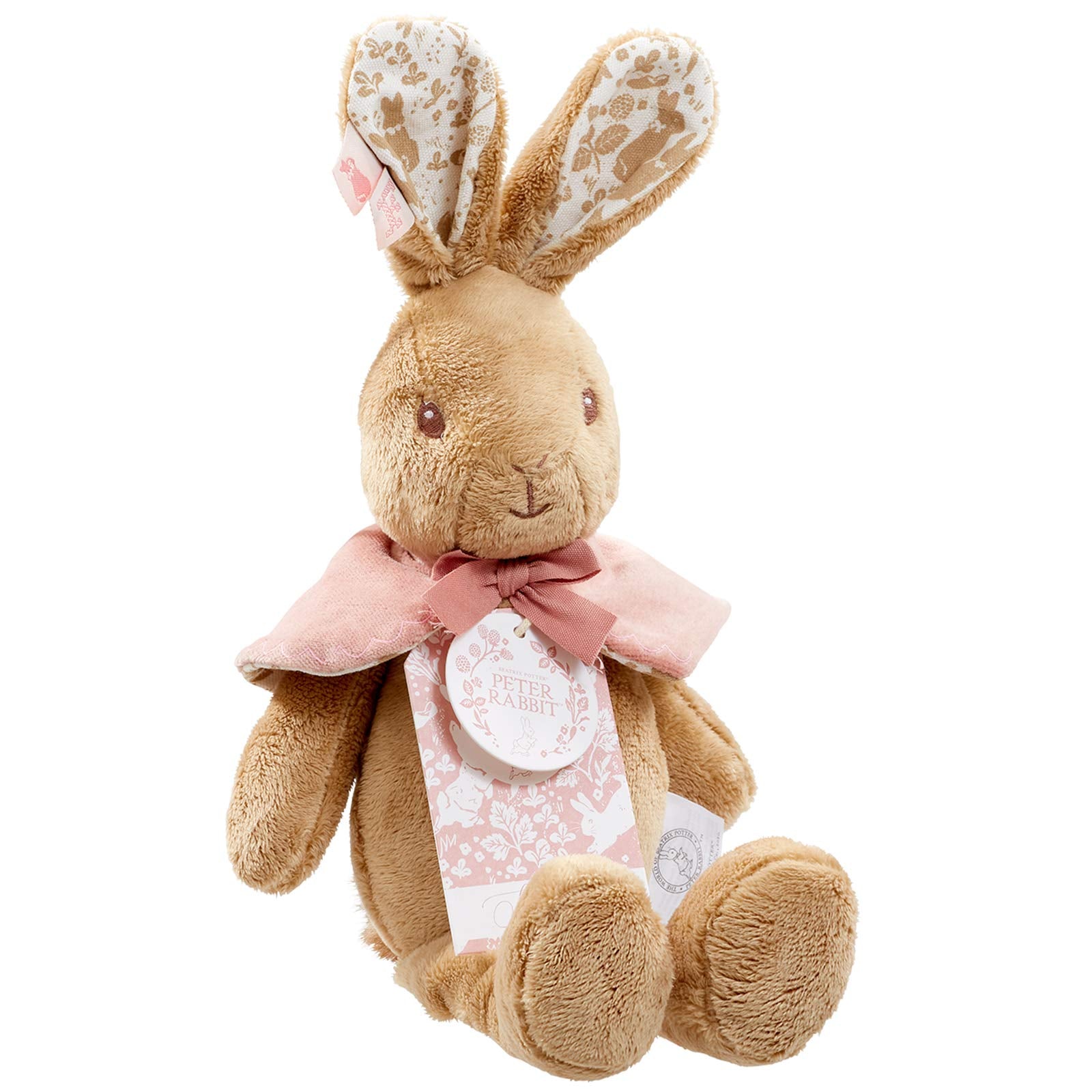 Rainbow Designs Flopsy Bunny Cuddly Toy - Beatrix Potter Rabbit Soft Toy - Super Soft Plush Teddy - Peter Rabbit Gift for Toddlers and Babies