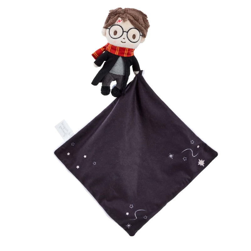 Rainbow Designs Harry Potter Comfort Blanket for Newborns - Soft Velvety Comforter with Star Details - Huggable Cuddle Companion for Babies from Birth