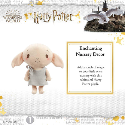 Rainbow Designs Dobby Harry Potter Plush - My First Stars of Hogwarts - Soft Cuddly Dobby the House-Elf Teddy in Pillowcase Outfit - Gentle Naptime Companion Suitable from Birth