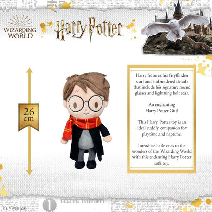 Rainbow Designs Harry Potter Plush - My First Stars of Hogwarts - Soft Cuddly Harry Potter Teddy with Gryffindor Scarf Teddy- Gentle Naptime Companion Suitable from Birth
