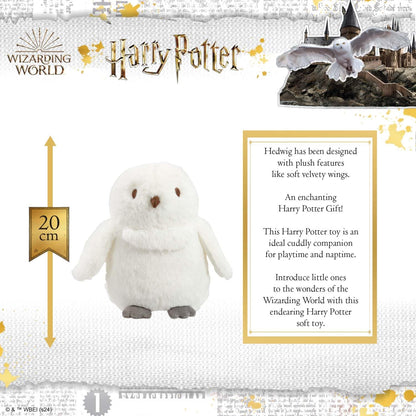 Rainbow Designs Hedwig Harry Potter Plush - My First Stars of Hogwarts - Soft Cuddly Owl Teddy - Gentle Naptime Companion Suitable from Birth