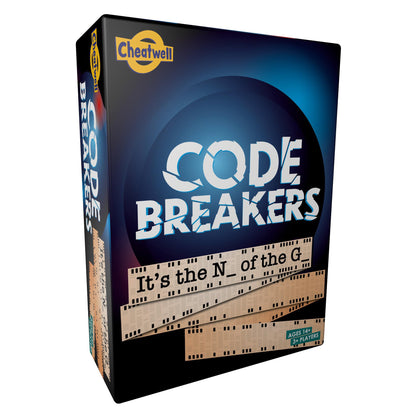 Cheatwell Games Code Breakers - Party Word Game - Solve The Puzzle - Crack The Code - Over 500 Ciphers - Ages 14+, 3+ Players - It's the N___ of the G___
