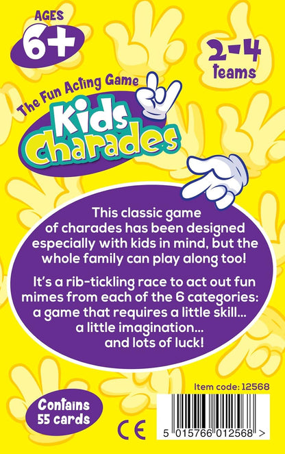 Cheatwell Games Kids Charades Card Game