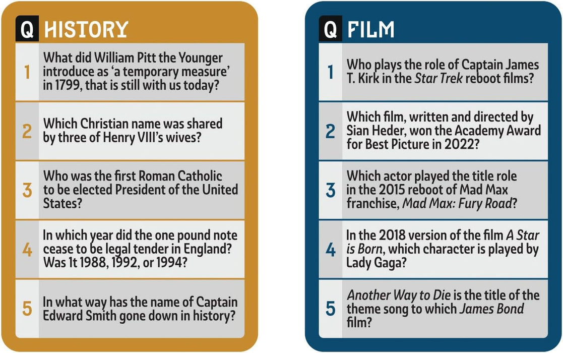 CHEATWELL GAMES The Red Lion Pub Quiz - 400 Questions - Comes With Answer Pad & Pencils - Ages 14+