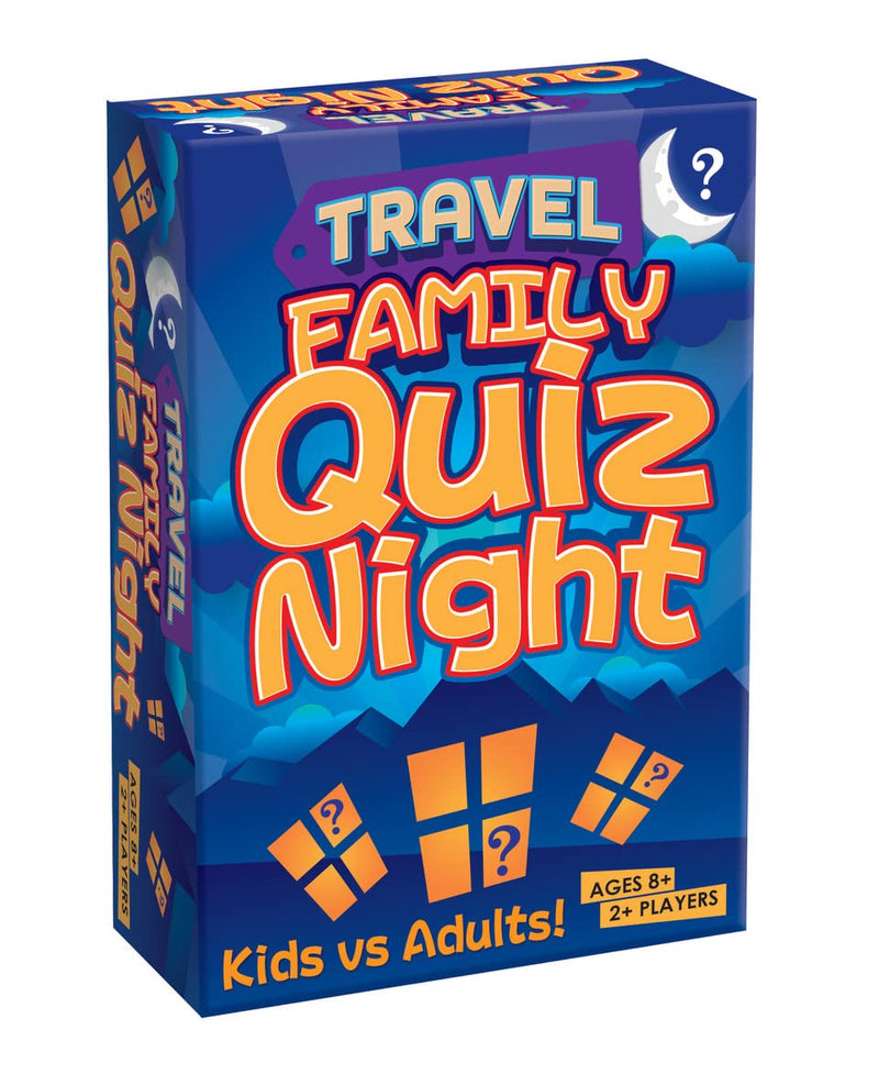 Cheatwell Games Travel Family Quiz Night - Quiz Games - Trivia Quiz - Kids Games - Games for Adults - Great Travel Games and Road Trip Games