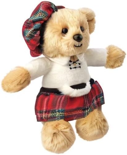 Aurora, 60321, Scottish Souvenir Teddy Bear, 8In, Soft Toy, Multi-Colour