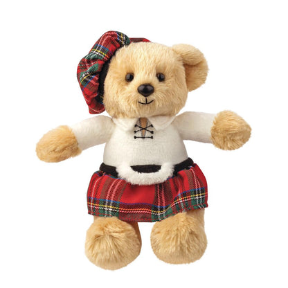 Aurora, 60321, Scottish Souvenir Teddy Bear, 8In, Soft Toy, Multi-Colour
