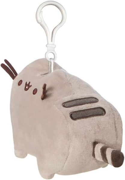 Aurora, 61534, Classic Pusheen Keyring, Soft Toy, Grey